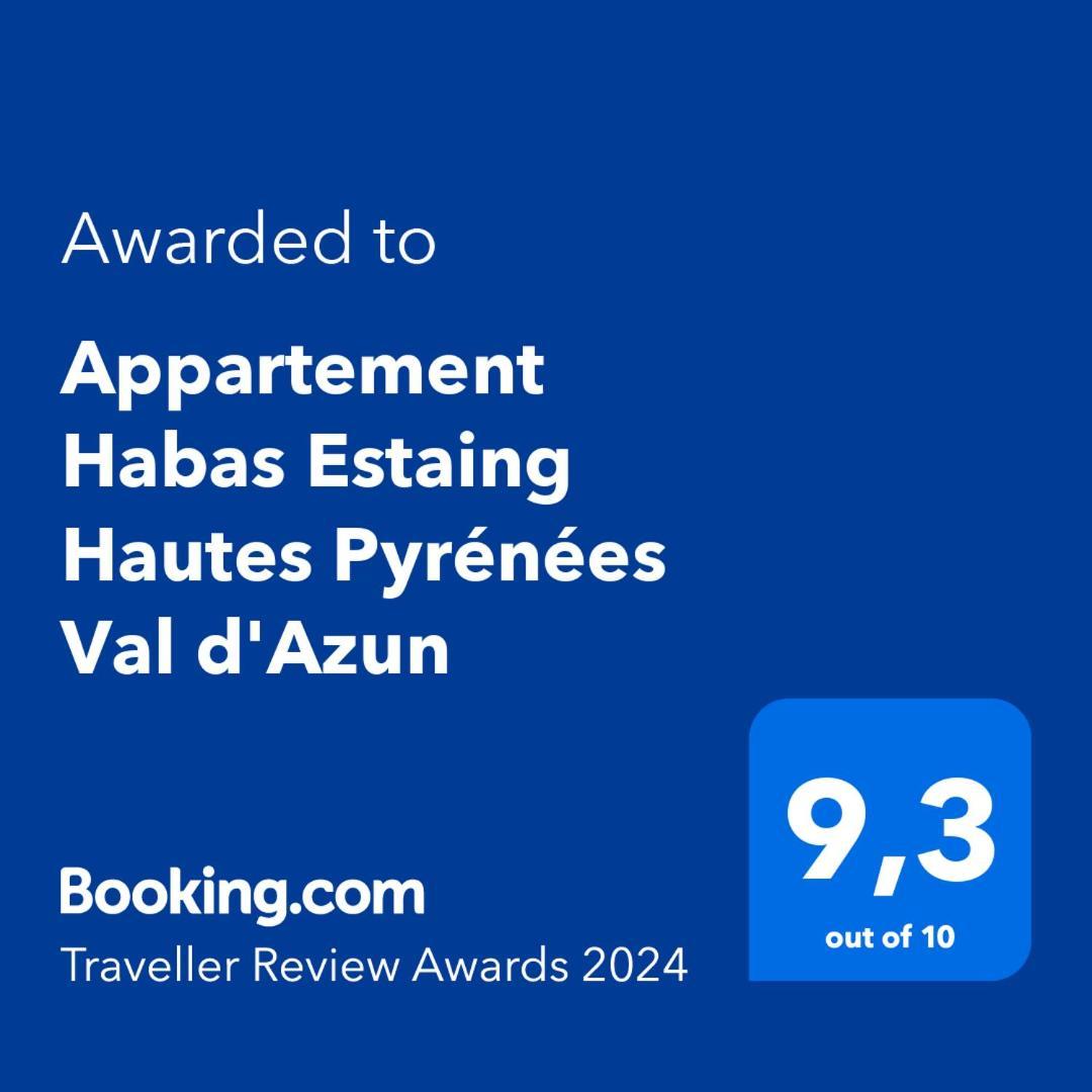 Appartement Habas Estaing Hautes Pyrenees Val D'Azun Exterior foto