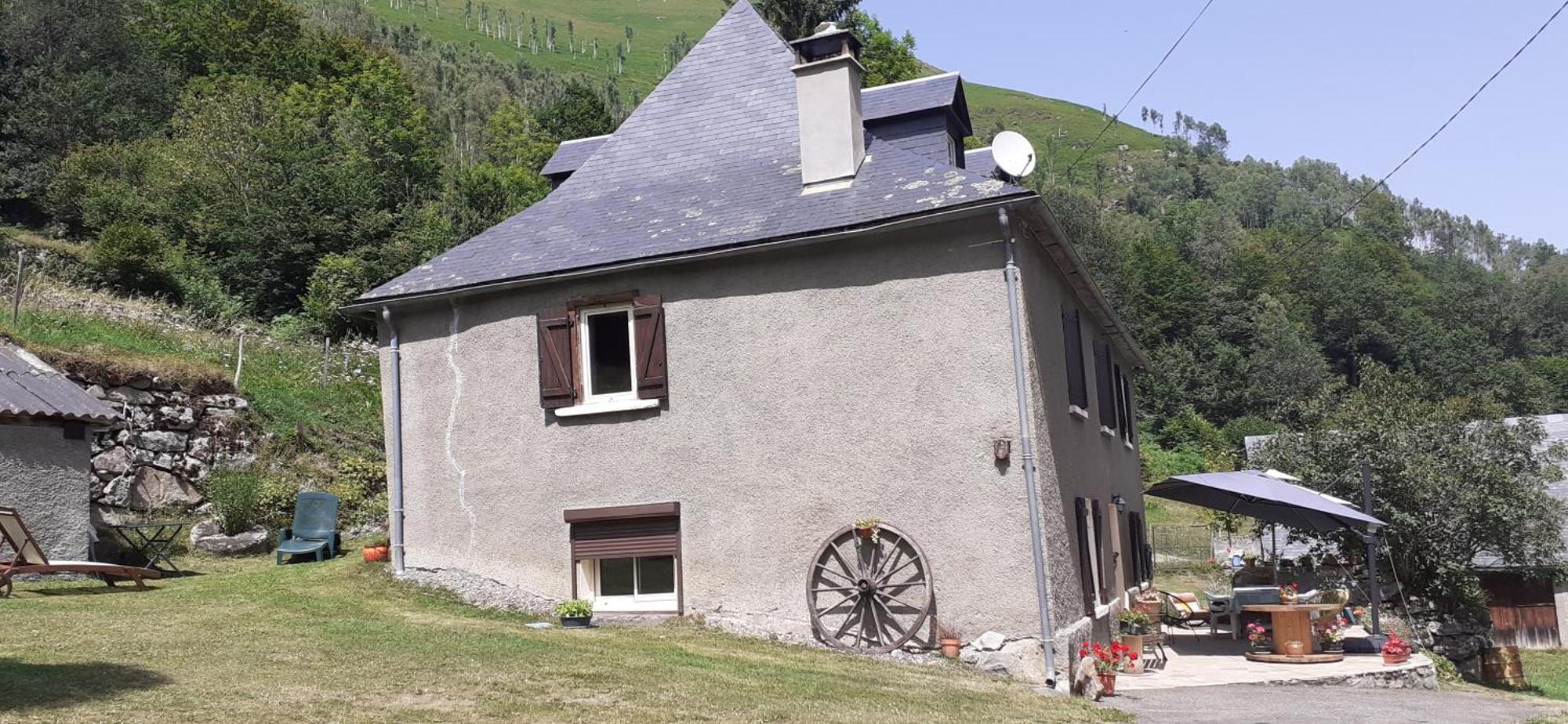 Appartement Habas Estaing Hautes Pyrenees Val D'Azun Exterior foto