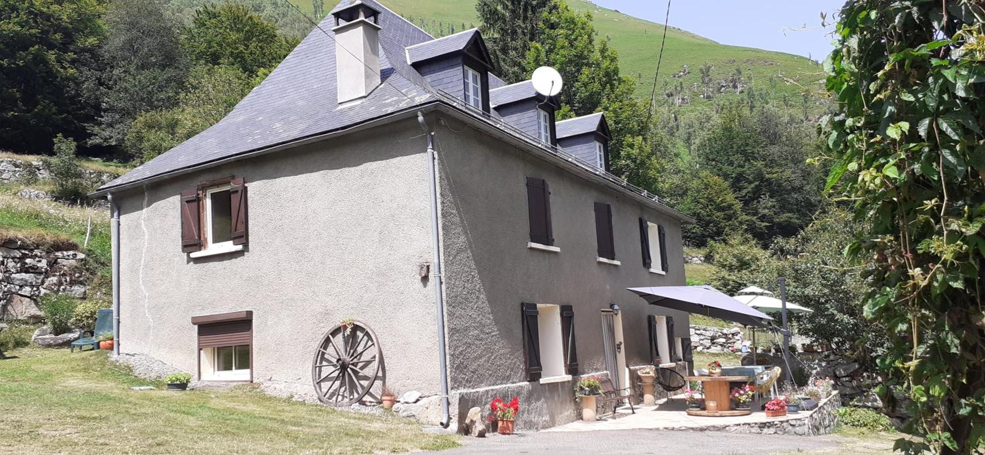 Appartement Habas Estaing Hautes Pyrenees Val D'Azun Exterior foto